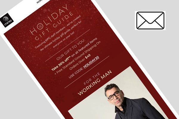 MPG Christmas Email